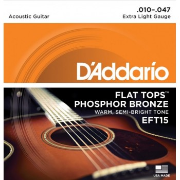 D'ADDARIO EFT 15 - Струны для акустической гитары