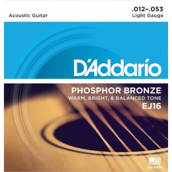 D'ADDARIO EJ16 - Струны для акустической гитары