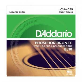 D'ADDARIO EJ18 - Струны для акустической гитары