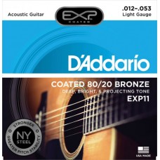 D'ADDARIO EXP11 - Струны для акустической гитары