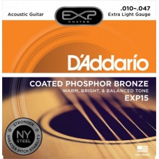 D'ADDARIO EXP15 - Струны для акустической гитары