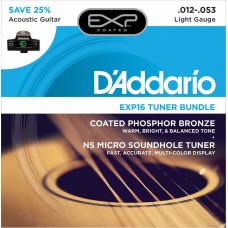 D'ADDARIO EXP16 -CT15 - Струны для акустической гитары