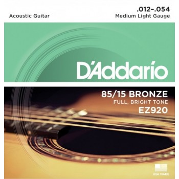 D'ADDARIO EZ920 - Струны для акустической гитары